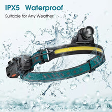 Load image into Gallery viewer, Rechargeable Headlamp Torch