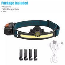 Load image into Gallery viewer, Rechargeable Headlamp Torch