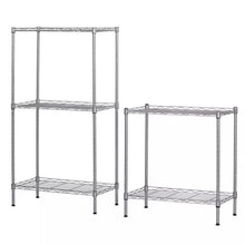 Load image into Gallery viewer, 5 tier Unit Adjustable Heavy-duty Metal Free Standing Shelf