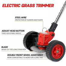 Load image into Gallery viewer, Cordless Electric Weed Lawn Edger Grass String Trimmer
