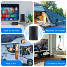 Load image into Gallery viewer, Upgraded 500 Miles Indoor Digital TV Antenna HDTV Amplified 4K UHF VHF