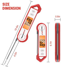 Load image into Gallery viewer, TP19+ Instant Read Digital Meat Thermometer