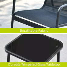 Load image into Gallery viewer, Patio Outdoor Chairs Set With Table