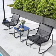 Load image into Gallery viewer, Patio Outdoor Chairs Set With Table