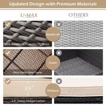 Load image into Gallery viewer, Outdoor Patio Furniture Set 7 Piece