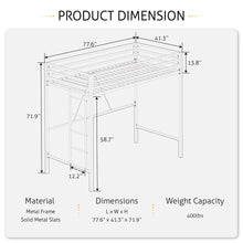 Load image into Gallery viewer, Bunk Bed With Desk