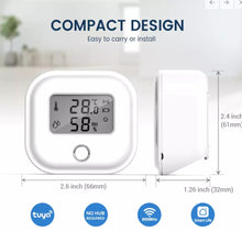 Load image into Gallery viewer, Smart Wifi Temperature and Humidity Monitor