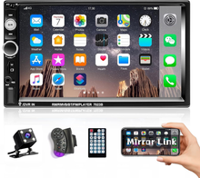Load image into Gallery viewer, Double Din Car Stereo With Navigation Bluetooth And Backup Camera