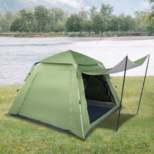 Load image into Gallery viewer, All Weather Outdoors 4 Person Waterproof Family Camping Tent