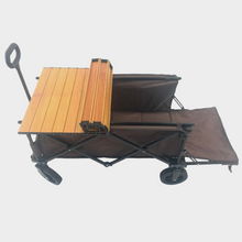 Load image into Gallery viewer, Collapsible Outdoor Lawn Garden Yard Wagon Planting Cart