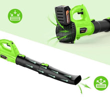 Load image into Gallery viewer, 21V Electric Cordless Handheld Leaf Blower For Dust Or Snow Debris Blower - 150 MPH Battery Powered