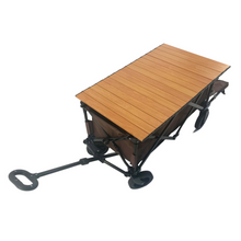 Load image into Gallery viewer, Collapsible Outdoor Lawn Garden Yard Wagon Planting Cart