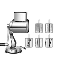 Load image into Gallery viewer, Multi-Functional Kitchen Rotary Food Grater/Shredder/Slicer