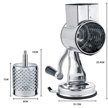 Load image into Gallery viewer, Multi-Functional Kitchen Rotary Food Grater/Shredder/Slicer
