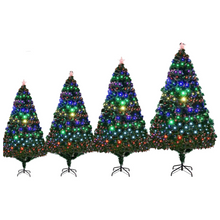 Load image into Gallery viewer, Large Premium Winter Wonderland Pre Lit Artificial Christmas Tree