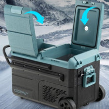 Load image into Gallery viewer, Large Capacity Portable Mini Car Camping Refrigerator Cooler Freezer