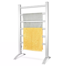 Load image into Gallery viewer, Powerful Freestanding Electric Heated Towel Warmer Drying Rack