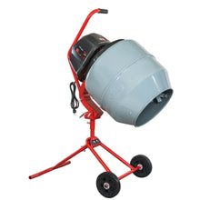 Load image into Gallery viewer, Portable Electric Concrete Cement Mixer Barrow Machine