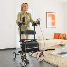 Load image into Gallery viewer, Heavy Duty Standing Upright Rollator Senior Walker