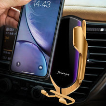 Load image into Gallery viewer, AUTOMATIC WIRELESS PHONE HOLDER CHARGER FOR CAR