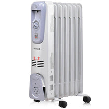 Load image into Gallery viewer, Powerful Oil Filled Freestanding Radiator Heater 1500W