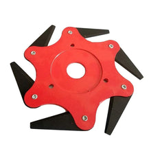 Load image into Gallery viewer, 6 Blade Steel Trimmer Head