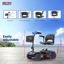 Load image into Gallery viewer, 4 Wheel Mobility Scooter - Electric Wheelchair