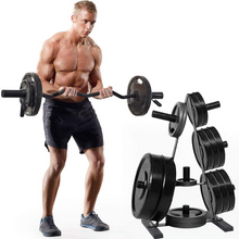 Load image into Gallery viewer, Heavy Duty Bumper Plate Storage Weight Tree Rack