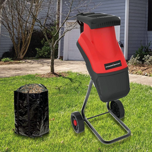 Load image into Gallery viewer, Heavy Duty Electric Wheeled Garden Tree Wood Chipper Shredder