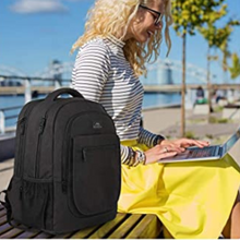 Load image into Gallery viewer, Large Men's Expandable Business Travel Weekender Laptop Backpack