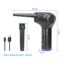 Load image into Gallery viewer, Compact Cordless Electronic Keyboard Air Duster Blower Cleaner