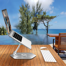 Load image into Gallery viewer, Premium Tabletop 360° Swivel Rotating Laptop Holder Riser Stand