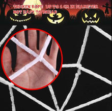 Load image into Gallery viewer, Spider Web Yard Decor Halloween Decorations