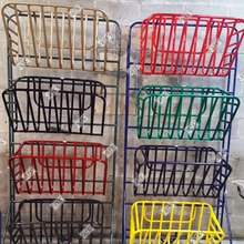 Load image into Gallery viewer, Hanging Hay Fence Feeder Rack for Horses Alpacas Llamas Goats Sheep