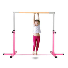 Load image into Gallery viewer, Home Gym Gymnastics Training Bar Adjustable Height Horizontal Bar
