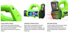 Load image into Gallery viewer, 21V Electric Cordless Handheld Leaf Blower For Dust Or Snow Debris Blower - 150 MPH Battery Powered