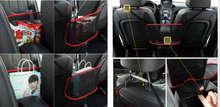 Load image into Gallery viewer, Car Net Pocket Handbag Holder Organizer