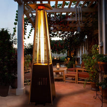 Load image into Gallery viewer, Lumix Outdoor Propane Patio Heater Restaurant Gas Fire Pit Pyramid Heat Lamp