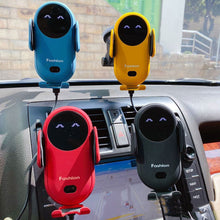 Load image into Gallery viewer, Smart Car Wireless Charger Phone Holder Car Wireless Auto-Sensing Charger Phone Holder