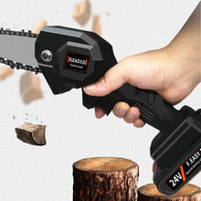 Load image into Gallery viewer, Rechargeable Handheld Mini Battery Powered Chainsaw