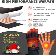 Load image into Gallery viewer, Electric Waterproof/Snowproof Heated Gloves