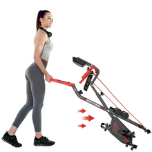 Load image into Gallery viewer, Space Saving Upper / Lower Body Motion Recumbent Exercise Bike