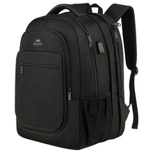 Load image into Gallery viewer, Large Men's Expandable Business Travel Weekender Laptop Backpack