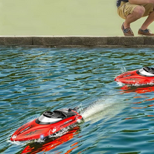 Load image into Gallery viewer, Ultra Fast Brushless Waterproof Remote Control Speed Racing Jet Boat