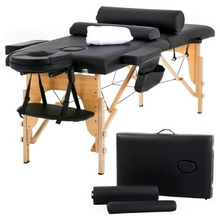 Load image into Gallery viewer, Heavy Duty Foldable Professional Massage Bed Set