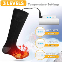 Load image into Gallery viewer, Rechargeable Electric Heated Socks