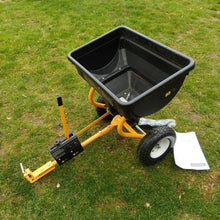 Load image into Gallery viewer, Heavy Duty Pull Behind Manure Fertilizer Compost Spreader