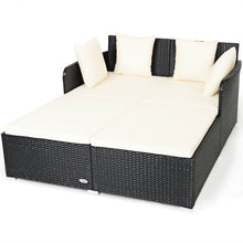 Load image into Gallery viewer, Large Modern Outdoor Patio Furniture Cushioned Daybed