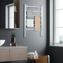 Load image into Gallery viewer, Powerful Freestanding Electric Heated Towel Warmer Drying Rack