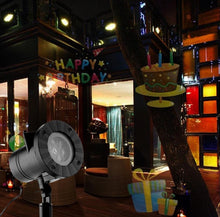 Load image into Gallery viewer, Animated Outdoor Christmas Holiday Laser Light Projector